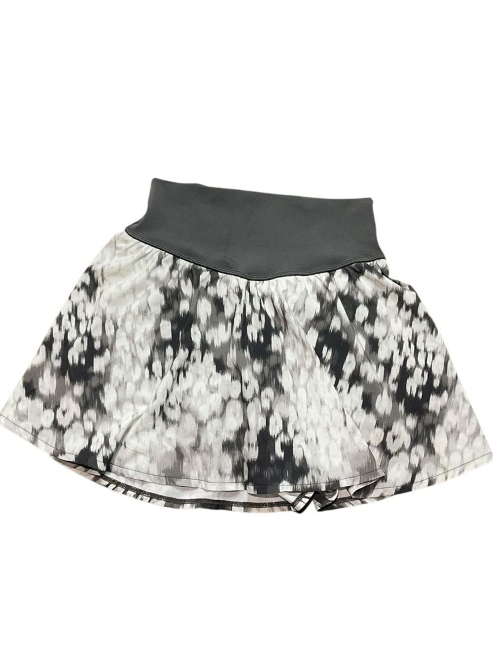aerie Real Me Tennis Skort Black, Gray & White Athletic Skort Size Small